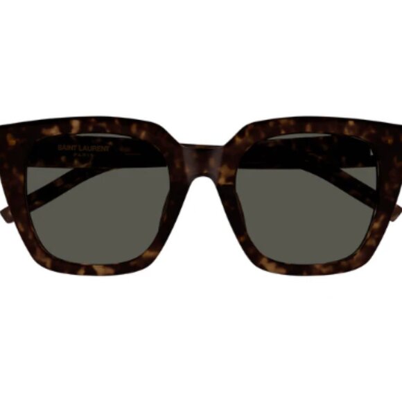 Saint Laurent | SL M143/F 002 | Women's Sunglasses | Color: Havana - Picture 1 of 3